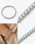 Silver Tennis Bracelet